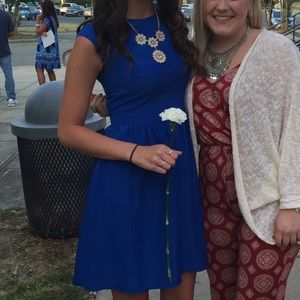 Target brand blue dress